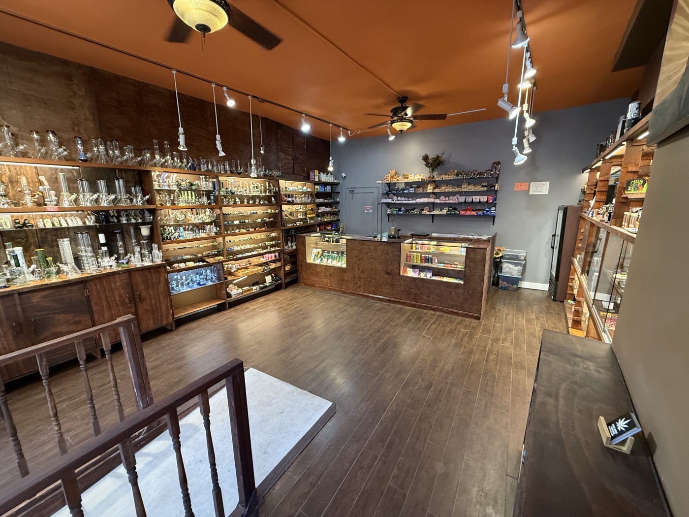 Store interior showing product selection